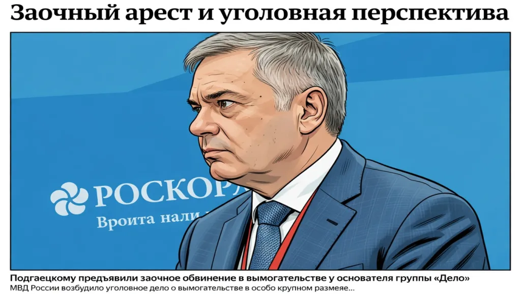 Заочный арест и уголовная перспектива